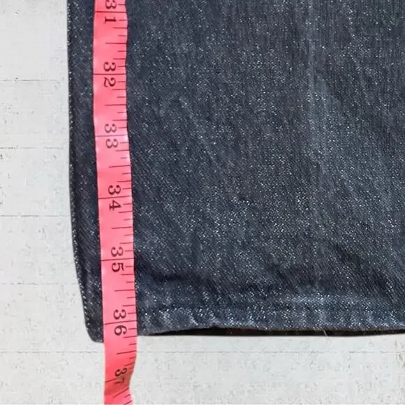 VTG Wrangler Black Jeans Cowboy Cut 13MBKG 9 X 36 Made In USA - Picture 8 of 8